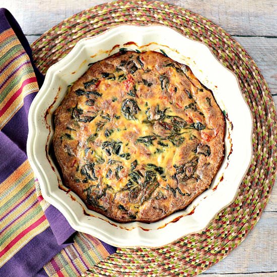 Keto Creamed Spinach Casserole - Recipe photo by Kudos Kitchen by Renee