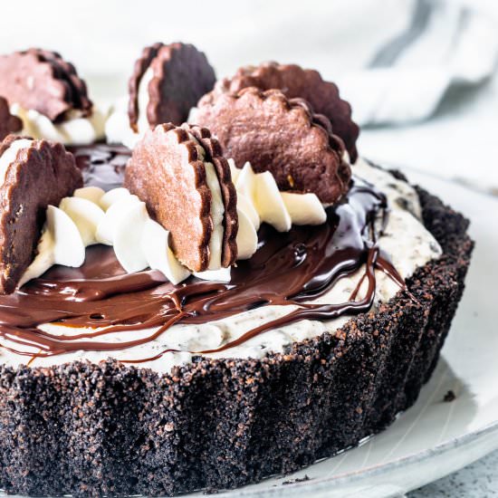 Cookies and Cream Pie - Recipe photo by piesandtacos