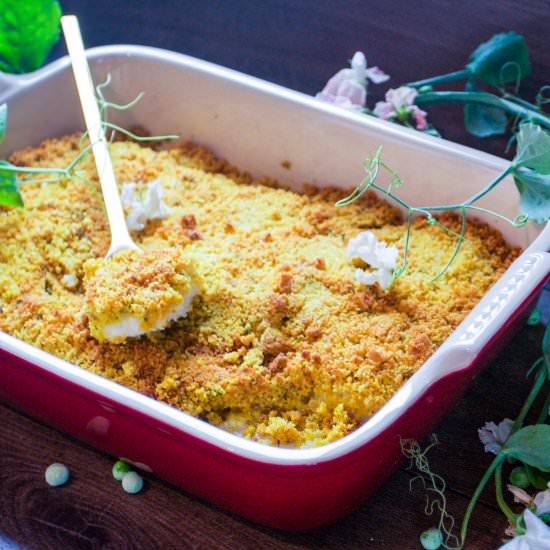Cod with an almond and dill cover - Recipe photo by Caroline_Vass
