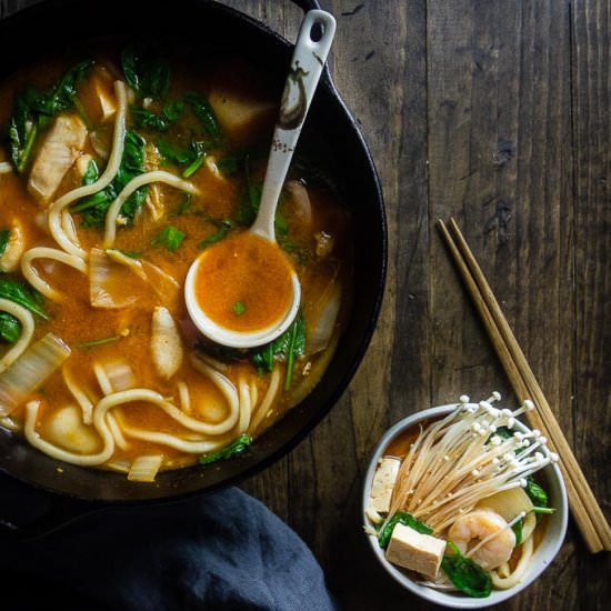 Korean Seafood Noodle Stew - Recipe photo by Went Here 8 This