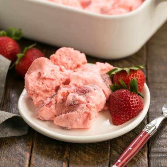 Strawberry Angel Food Dessert - Recipe photo by thatskinnychickcanbake