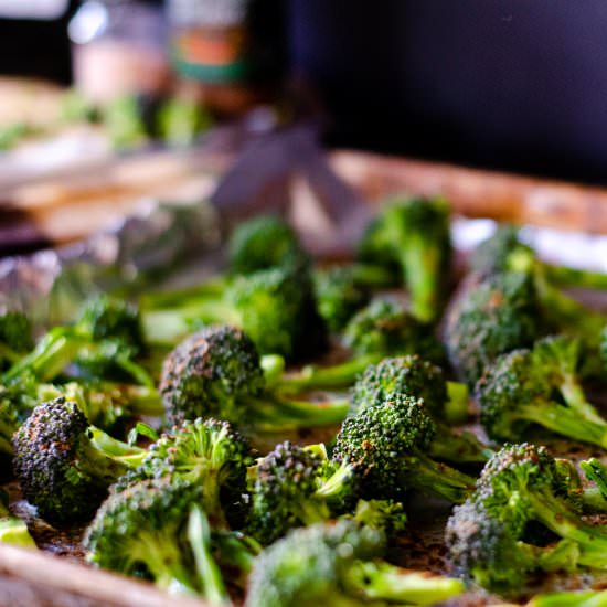 Indian Roasted Broccoli - Recipe photo by mykitchenmycraft