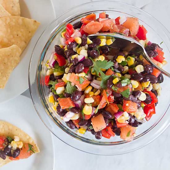 Black Bean and Corn Salsa - Recipe photo by iwilkerson
