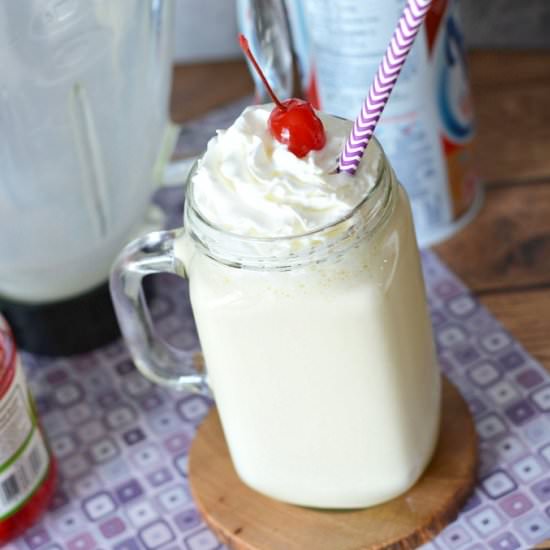Homemade French Vanilla Milkshake - Recipe photo by therebelchick