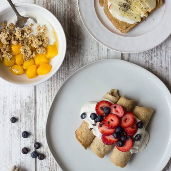 Plant-Based Breakfasts, Four Ways - Recipe photo by the_gourmet_RD