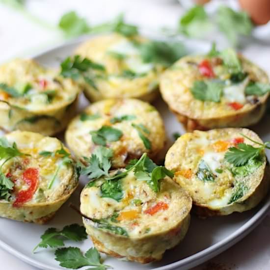 Tex-Mex Egg White Cups - Recipe photo by thygoodness