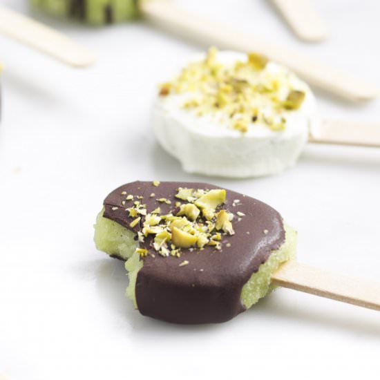 Frozen Kiwi Pops - Recipe photo by Healthy Little Foodies