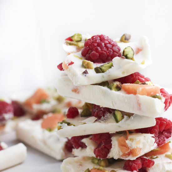 Frozen Yoghurt Bark - Recipe photo by Healthy Little Foodies