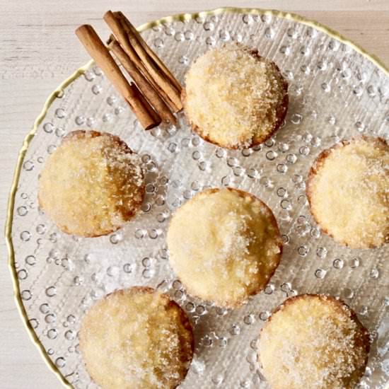 Cinnamon Sugar Donut Muffins - Recipe photo by A Wholesome New World
