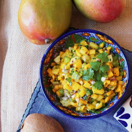 Tropical Fruit Salsa - Recipe photo by TwoBitTart