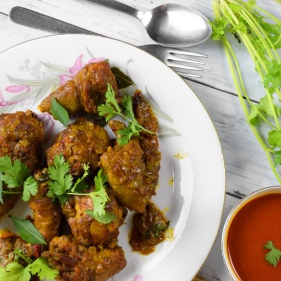 Chicken Varuval - Recipe photo by Taste of Asian Food