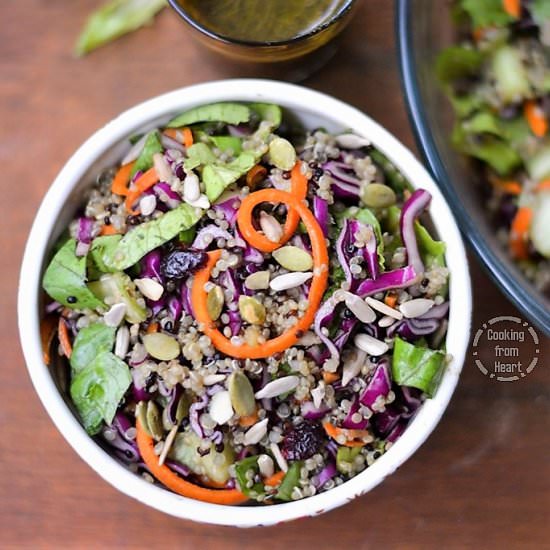 Quinoa Lettuce Salad - Recipe photo by ch_cooks