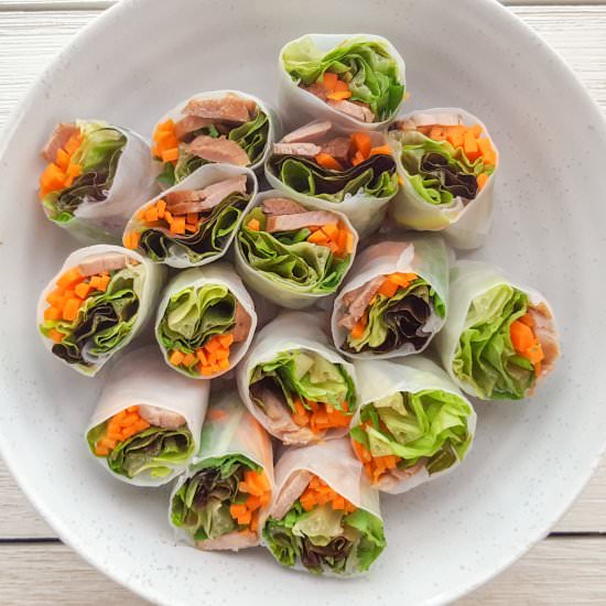 Vietnamese Salad Rolls - Recipe photo by leelscooks