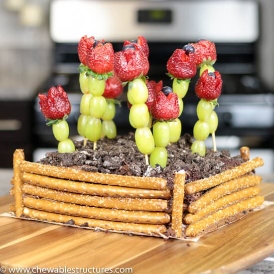 Mother's Day Chocolate Garden - Recipe photo by Chewable Structures