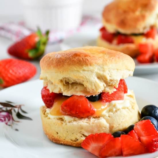 Lemon Sour Cream Scones - Recipe photo by Cakes By Chichi