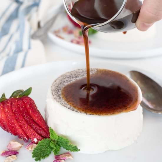 Vanilla Panna Cotta - Recipe photo by The Home Cooks Kitchen
