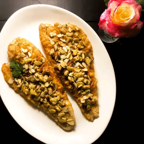 Louisiana Trout Almondine - Recipe photo by asprinklingofcayenne