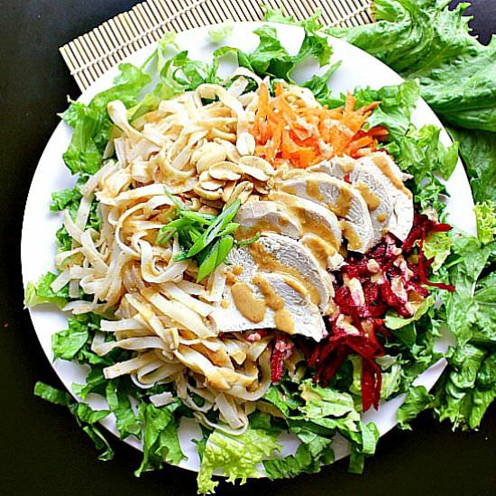 Peanut Chicken Salad - Recipe photo by mamabearscookbook