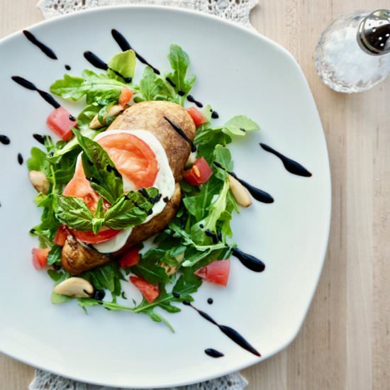 Chicken Caprese - Recipe photo by A Wholesome New World