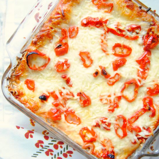 Vegetarian Mexican Lasagna - Recipe photo by tasteybeats