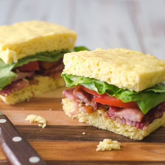 Keto BLT Sandwich - Recipe photo by theharvestskillet