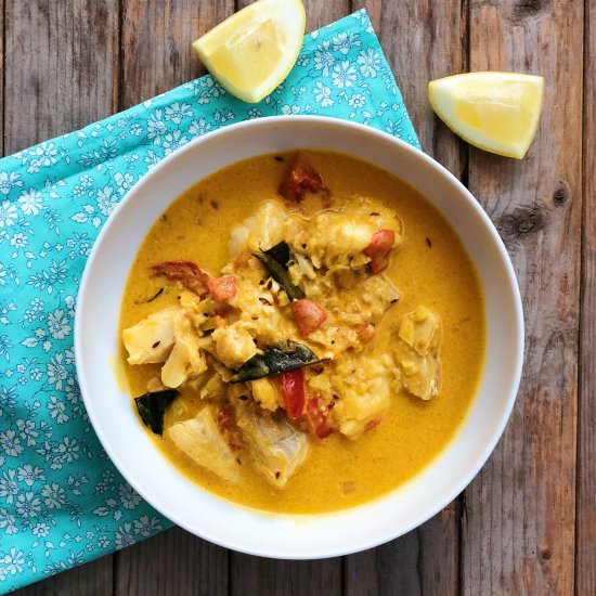 Mild Indian Cod Curry - Recipe photo by chilliandmint