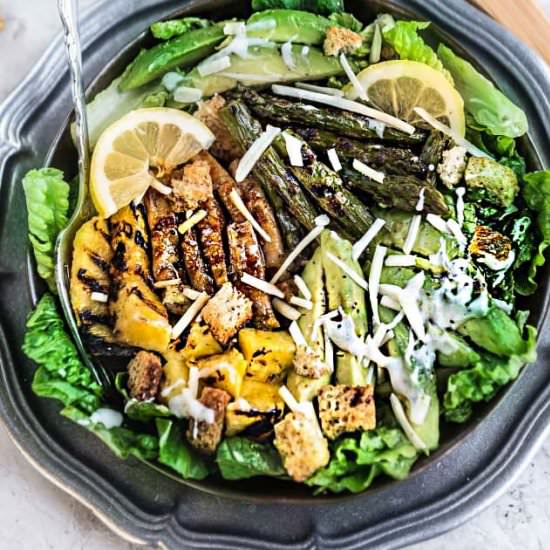 Teriyaki Chicken Caesar Salad - Recipe photo by LifemadeSweeter