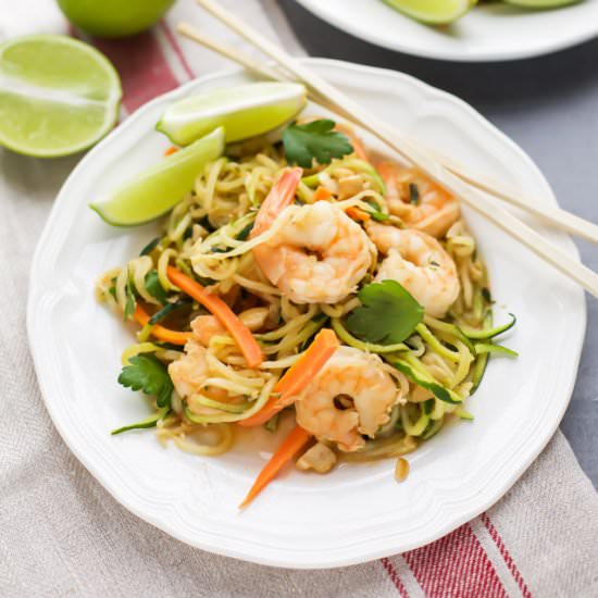 Zucchini Noodle Stir Fry - Recipe photo by Seasonal Cravings