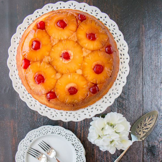 Pineapple Upside-Down Cake - Recipe photo by littlesweetbaker