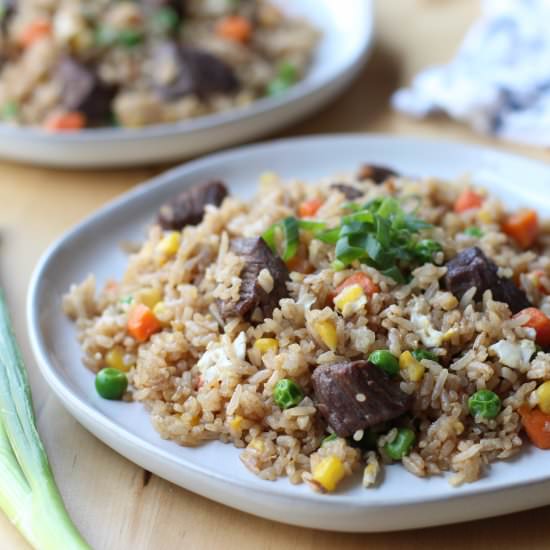Steak Fried Rice - Recipe photo by Joyous Apron
