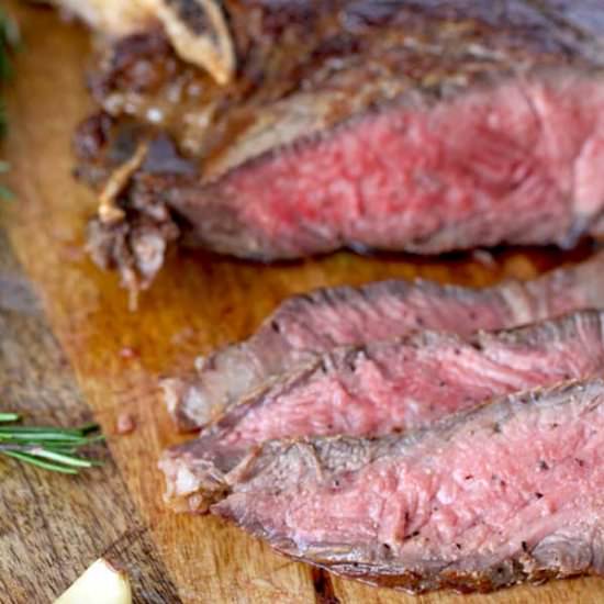 The Perfect Pan Seared Steak - Recipe photo by Lemon blossoms