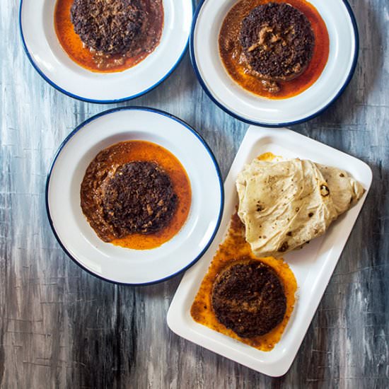 Mutton Tikia - Recipe photo by Debjanir Rannaghar