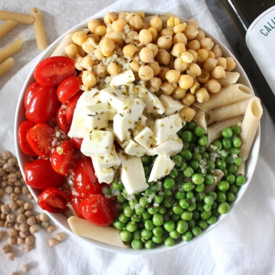 Gluten Free Veggie Pasta Salad - Recipe photo by girlinhealing