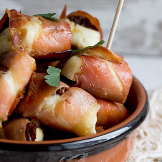 Halloumi & Prosciutto Bites - Recipe photo by KitchenMason