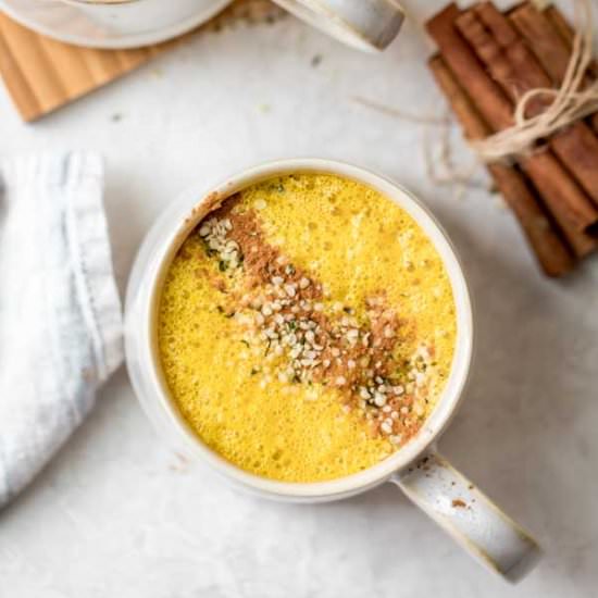 Golden Milk Turmeric Latte - Recipe photo by feelgoodfoodie1