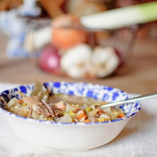Gascon garbure - Recipe photo by Healthy Epicurean