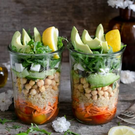 Tomato and Quinoa Salad Jars - Recipe photo by AnnaBanana