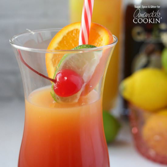 Rum Punch Cocktail - Recipe photo by amandascookin