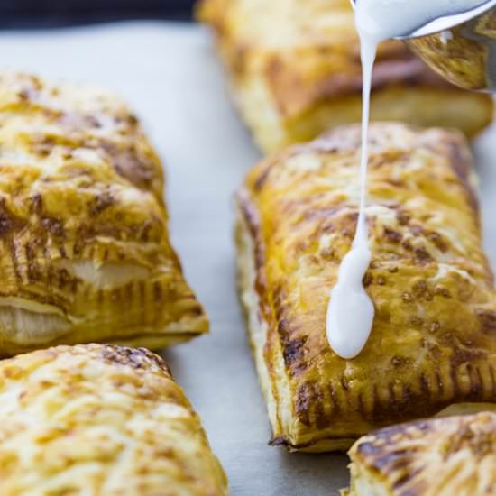 Easy Puff Pastry Cherry Hand Pies - Recipe photo by theunlikelybaker