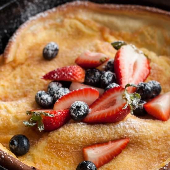 Dutch Baby Pancake - Recipe photo by SundaySupper
