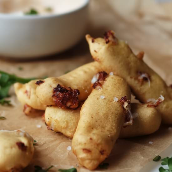 Gluten Free Mozzarella Cheese Stick - Recipe photo by Inspector Gorgeous