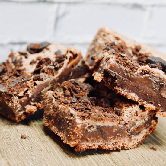 Thin Mint Milk Chocolate Brownies - Recipe photo by Ever After in the Woods