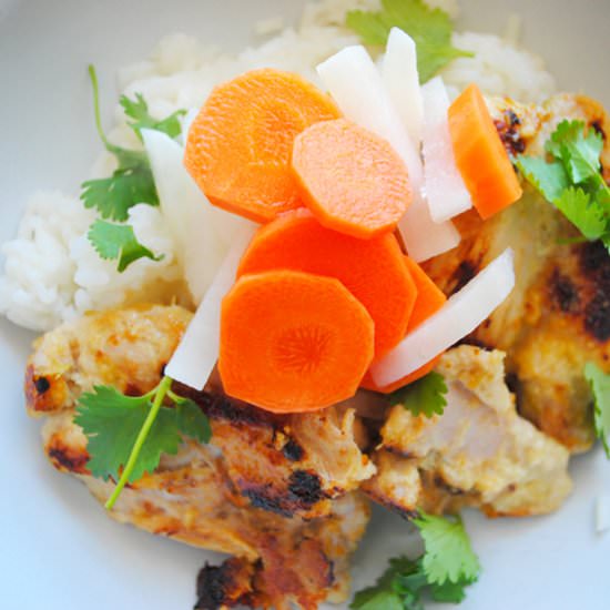 Lemongrass Chicken - Recipe photo by The Anchored Kitchen