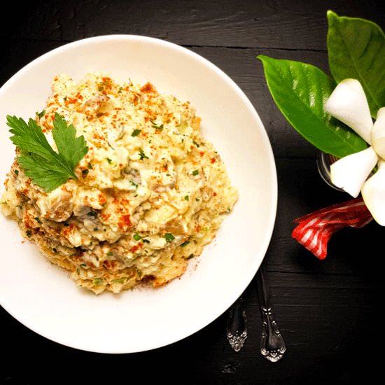 Best Ever Cajun Potato Salad - Recipe photo by asprinklingofcayenne