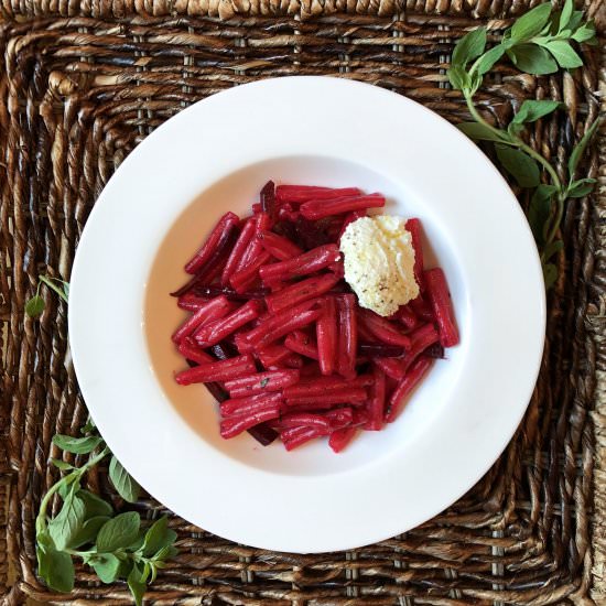 Ruby Pasta - Recipe photo by thirstyradish
