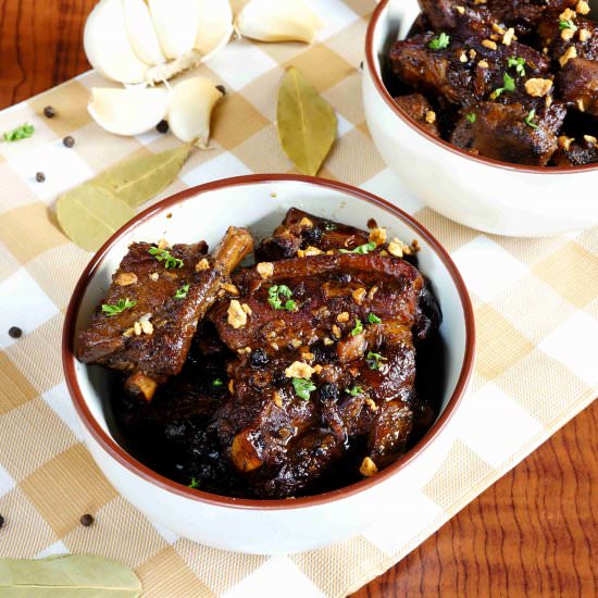Filipino Pork Belly - Recipe photo by littlebitrecipes