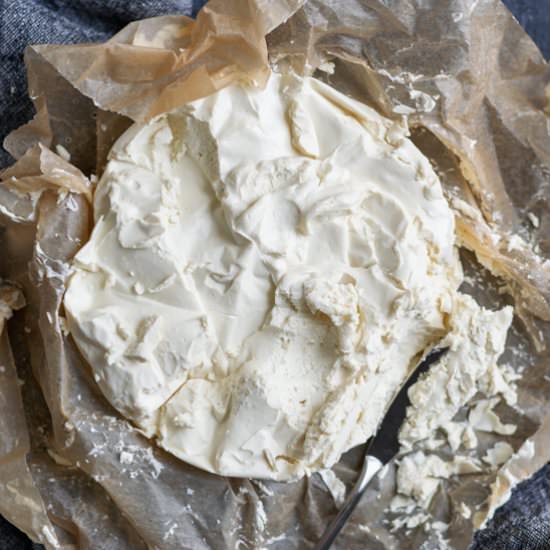 Vegan Homemade Queso Fresco - Recipe photo by thecuriouschickpea