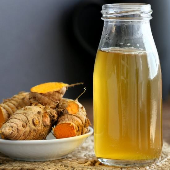 Ginger Turmeric Root Tea - Recipe photo by richa