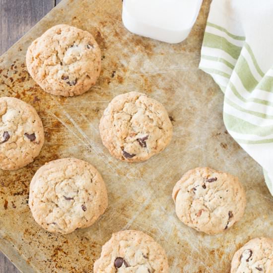 Chocolate Chip Coconut Cookies - Recipe photo by Kristine Underwood