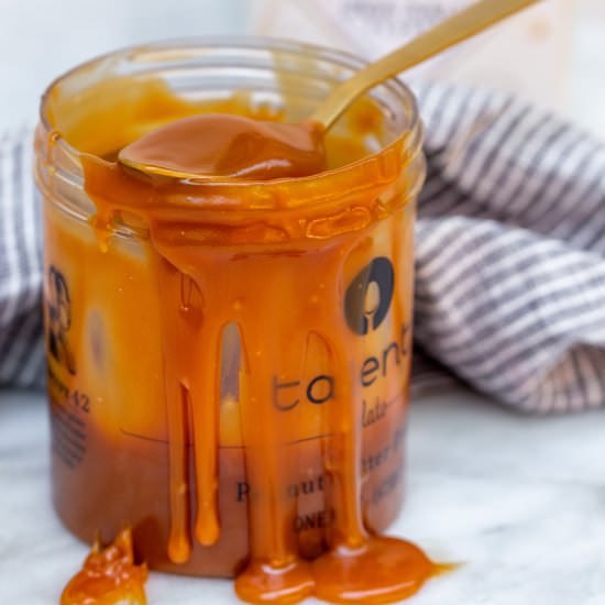 Homemade Salted Caramel Sauce - Recipe photo by confessionsofabakingqueen